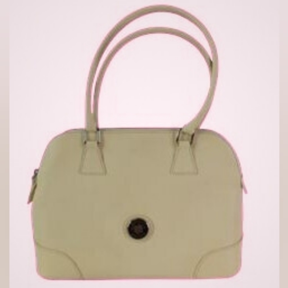 Elegant Cream Designer Tote Bag